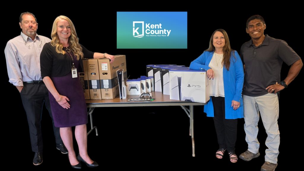 Paula and the Staff at Kent County Juvenile Detention Cetner