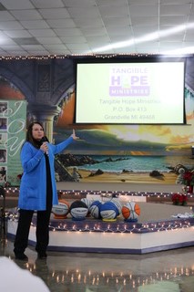 Paula Speaking in Texas Prison