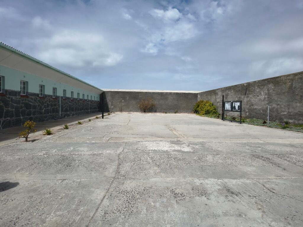 Courtyard at Robben's Island Prison